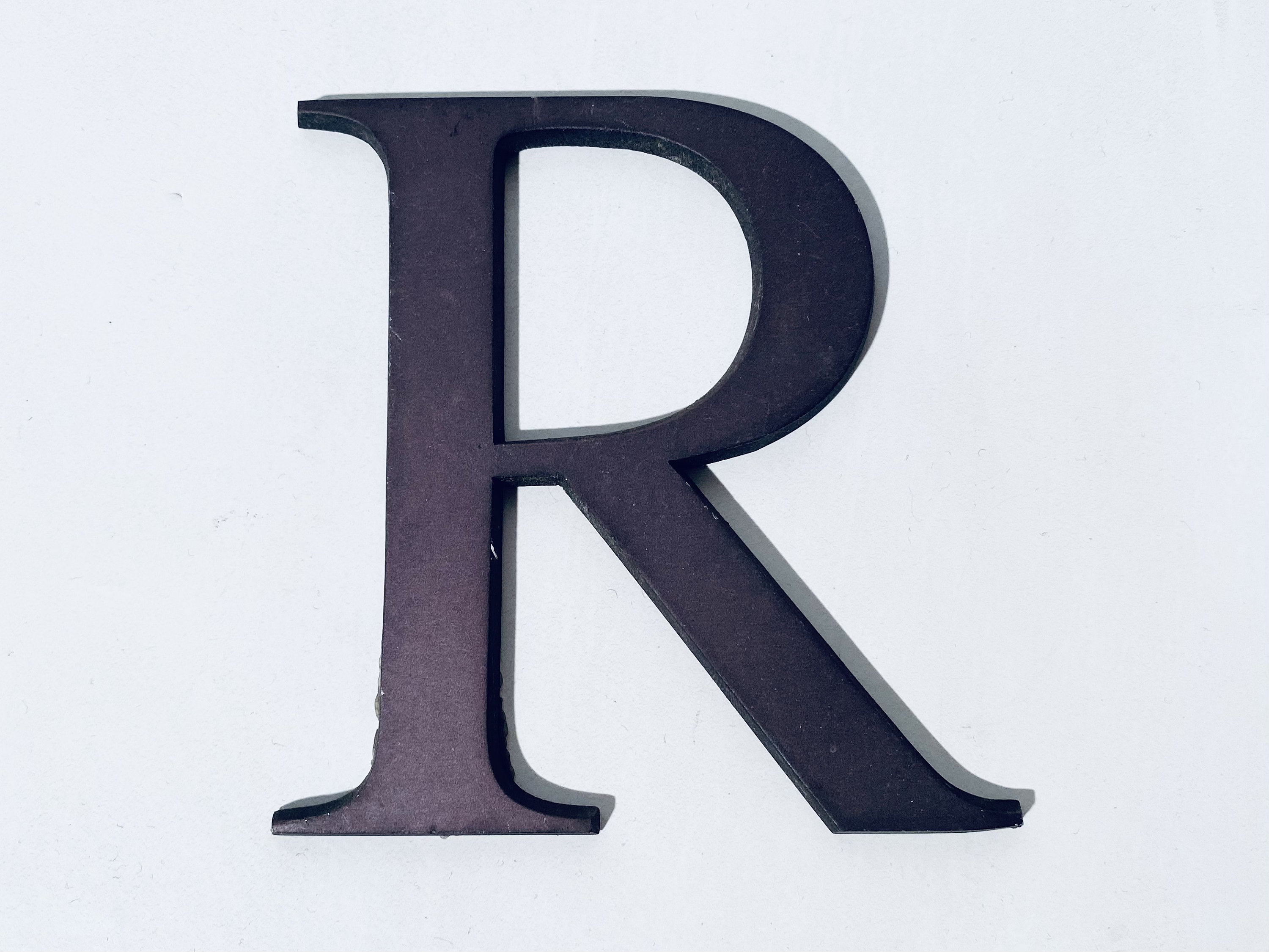 装飾用アルファベット文字 - 大文字 R - ヴィンテージ壁装飾 - Etsy 日本