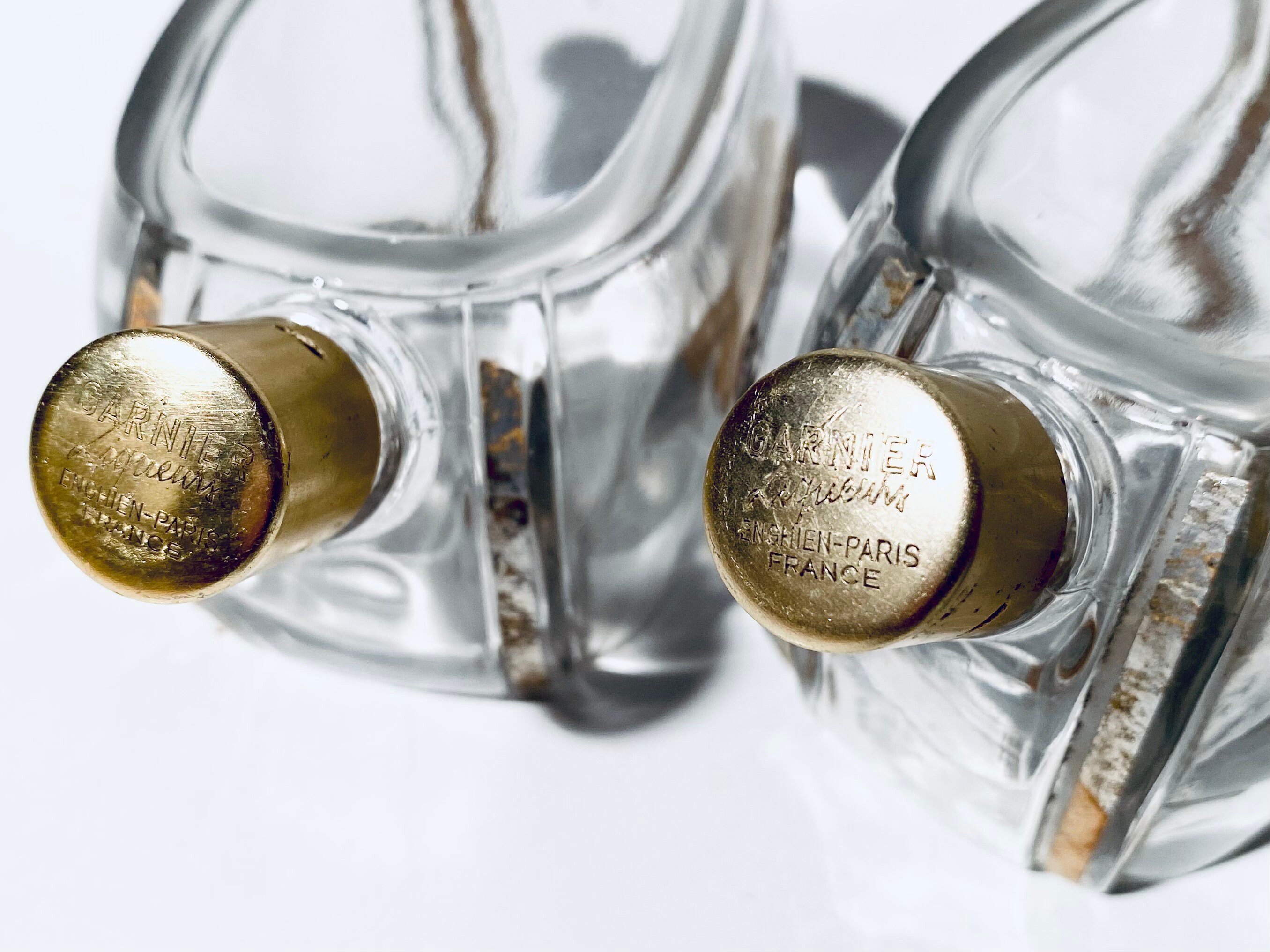 希少 GARNIER 金箔入り ガルニエ リキュールドール 古酒 フランス Antique Garnier Liqueur D'OR Paris Liquer Bottle Set / 20s Vintage