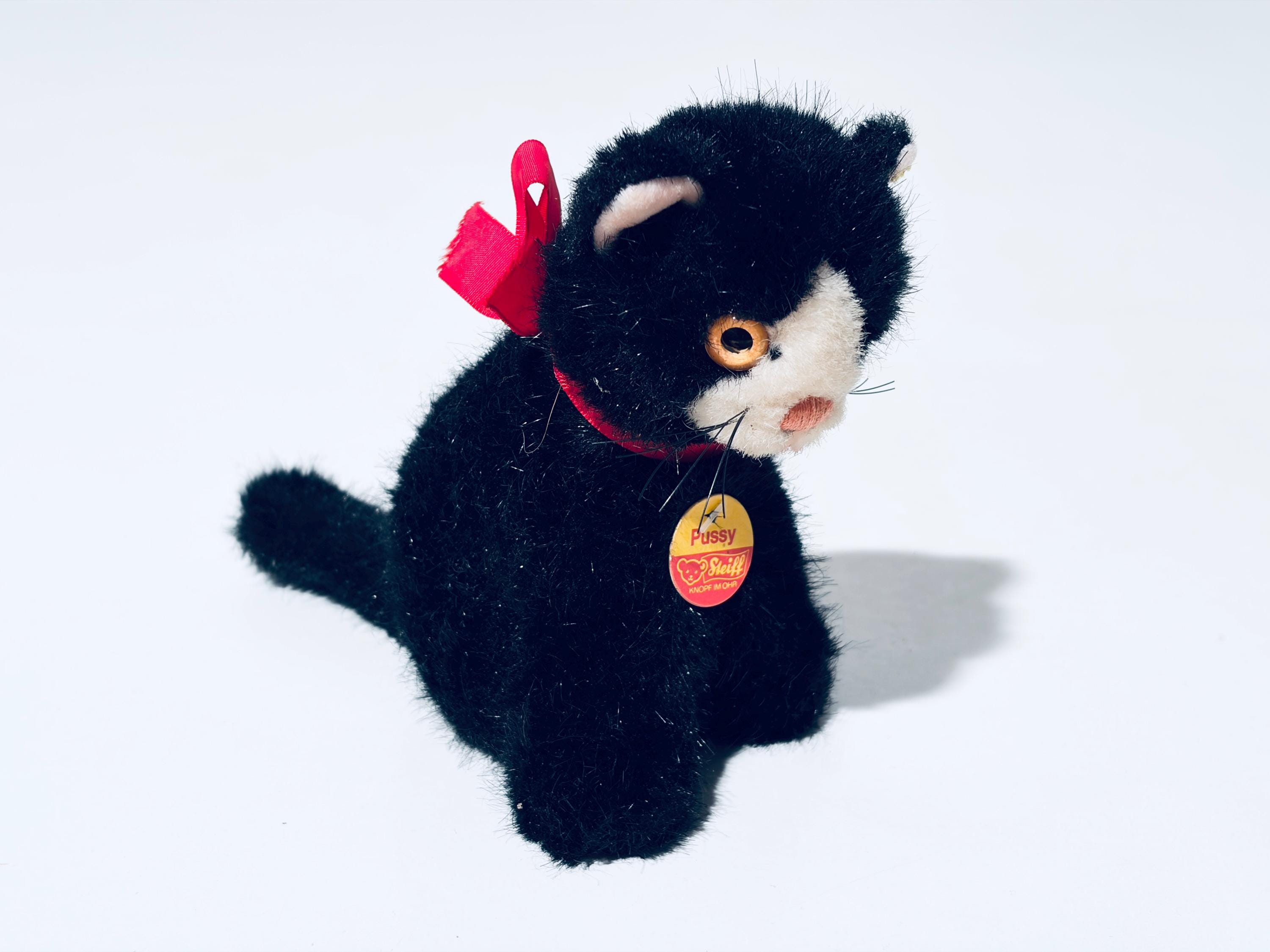 Steiff black tom cat - Etsy 日本