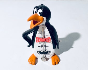 Wittner Taktell Metronome Penguin Ornament Decoration / Vintage Decor