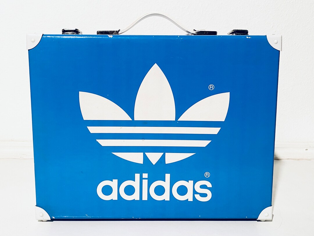 Vintage 1970s Adidas Suitcase Briefcase / Classic Sportswear Etsy