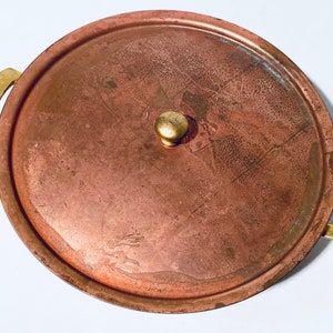 Traditional Spring Copper Cooking Pot / Made in Switzerland / Sheraton Hotel Frankfurt image 4