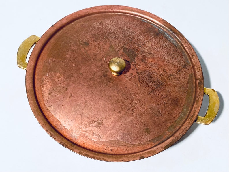 Traditional Spring Copper Cooking Pot / Made in Switzerland / Sheraton Hotel Frankfurt image 4