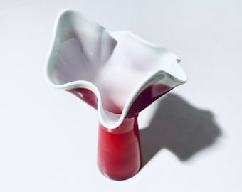 ヴィンテージ ムラーノ吹きガラス製一輪挿し、単花用 - Etsy 日本