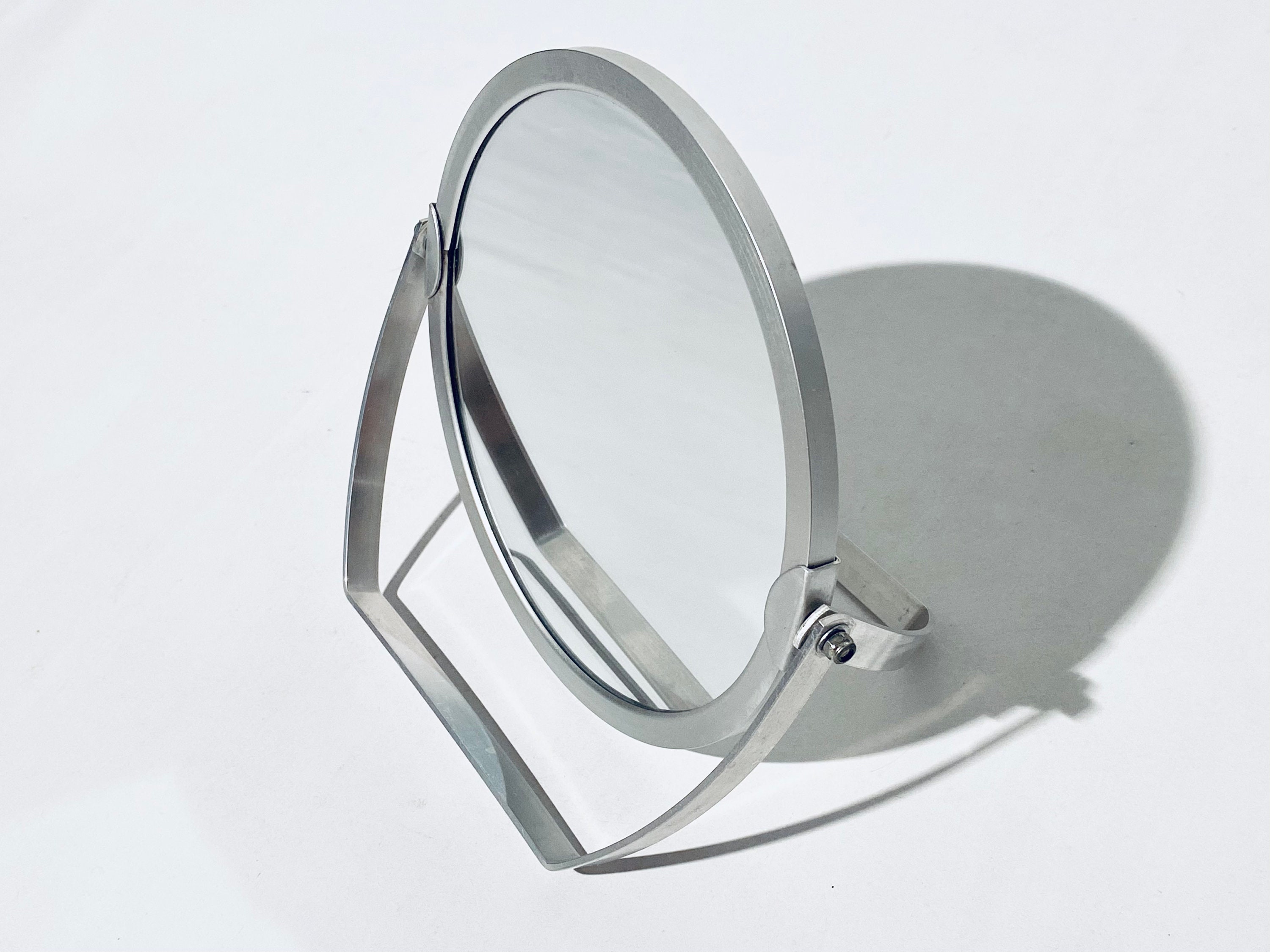 Christian Dior Silver Make-up Table Mirror / Vintage Designer