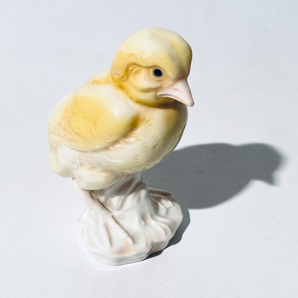 Old ENS Little Chick Porcelain Ornament Decoration / Vintage Decor 1930s