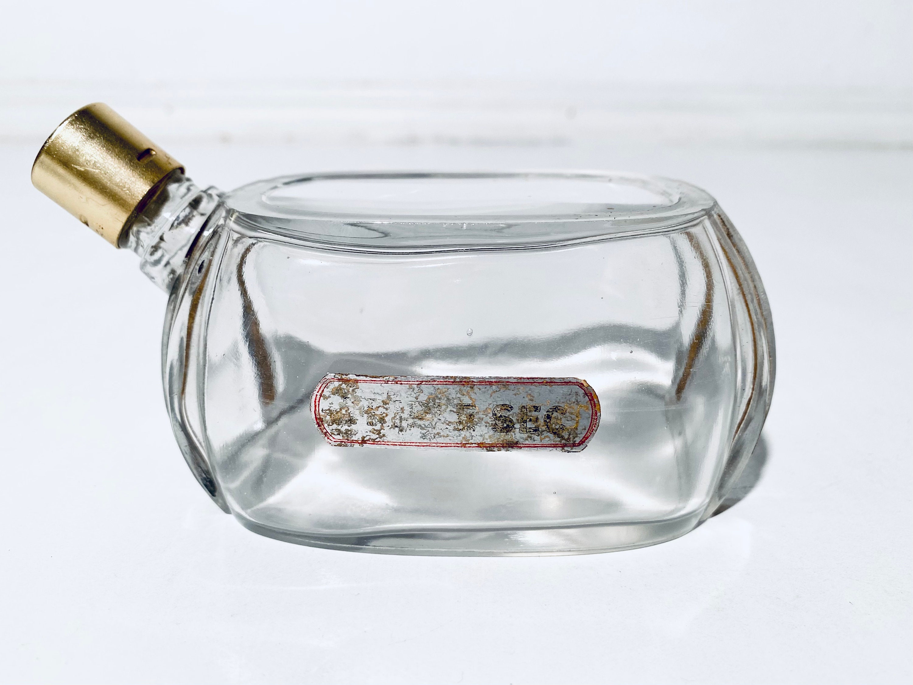 Antique Garnier Liqueur D'OR Paris Liquer Bottle Set / 20s Vintage