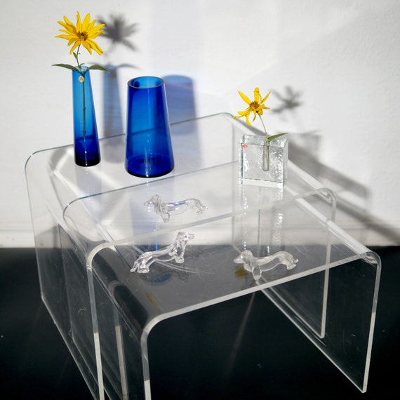ヴィンテージ　ドイツ　WMF　ワーゲンフェルド　トルマリン　大型ガラス花瓶 Wilhelm Wagenfeld / WMF / Glass Vase / トルマリンブルー H225