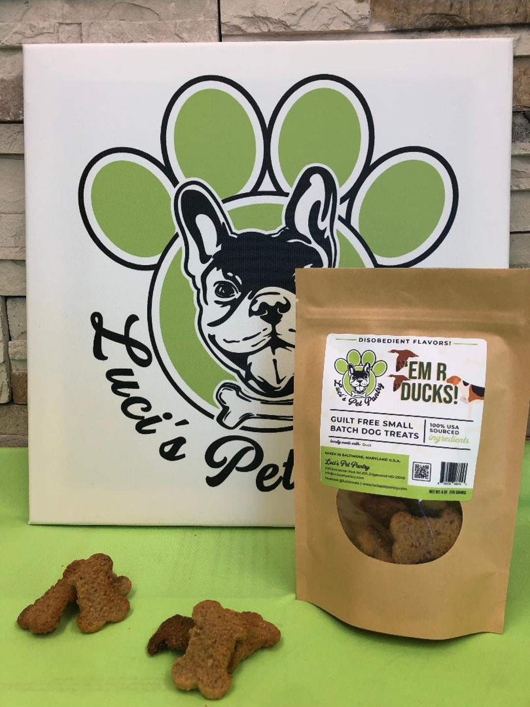 Em' R Ducks Duck Biscuits Homemade Dog Puppy Treats! Treat