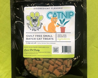 Cat Nip All Natural Cat & Kitten Treats! 5 Flavors Available!