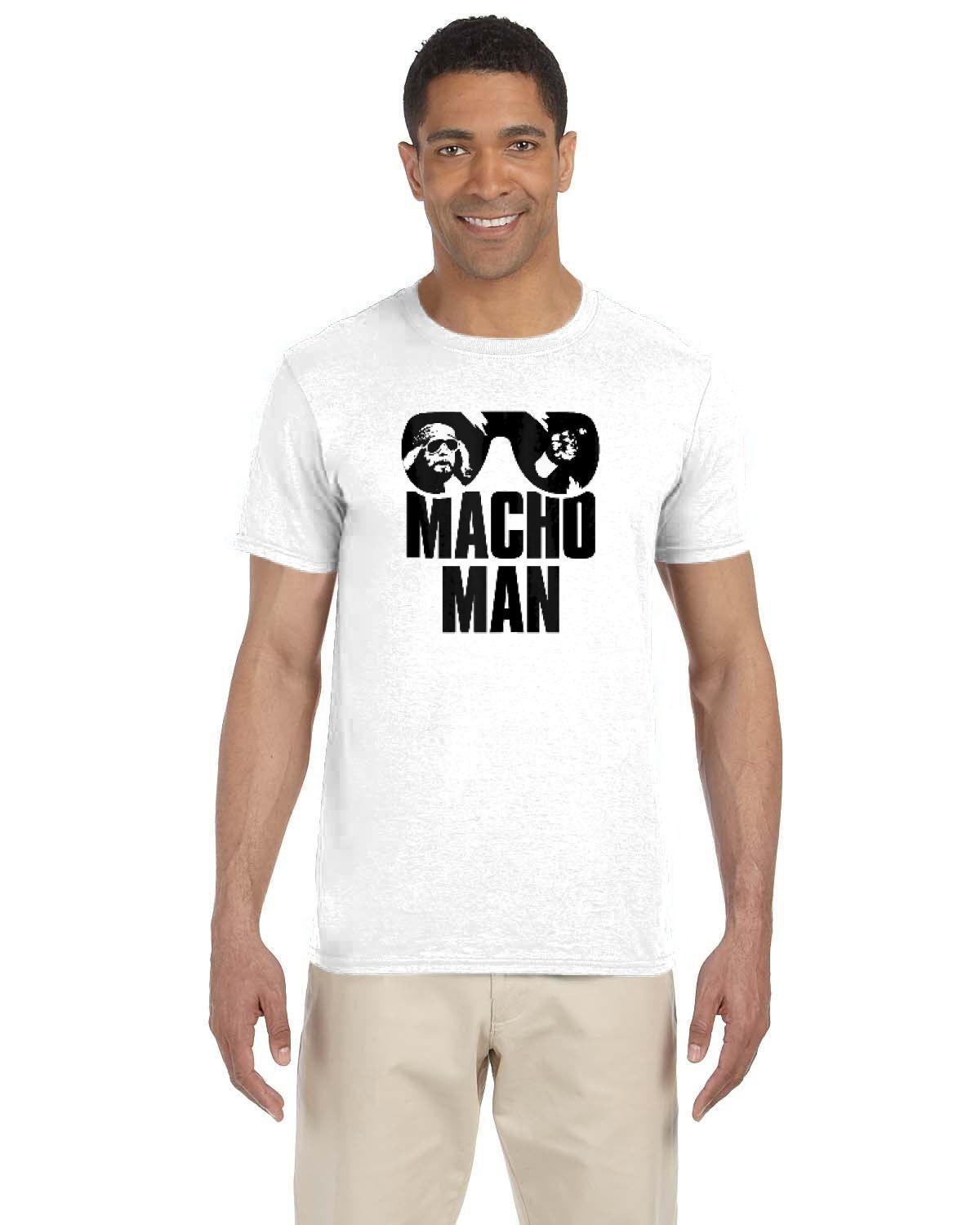 Discover Macho Man Caricature Unisex Tshirt