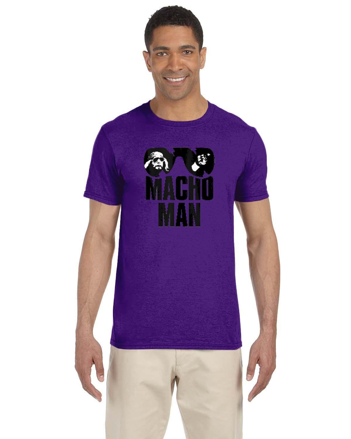 Discover Macho Man Caricature Unisex Tshirt
