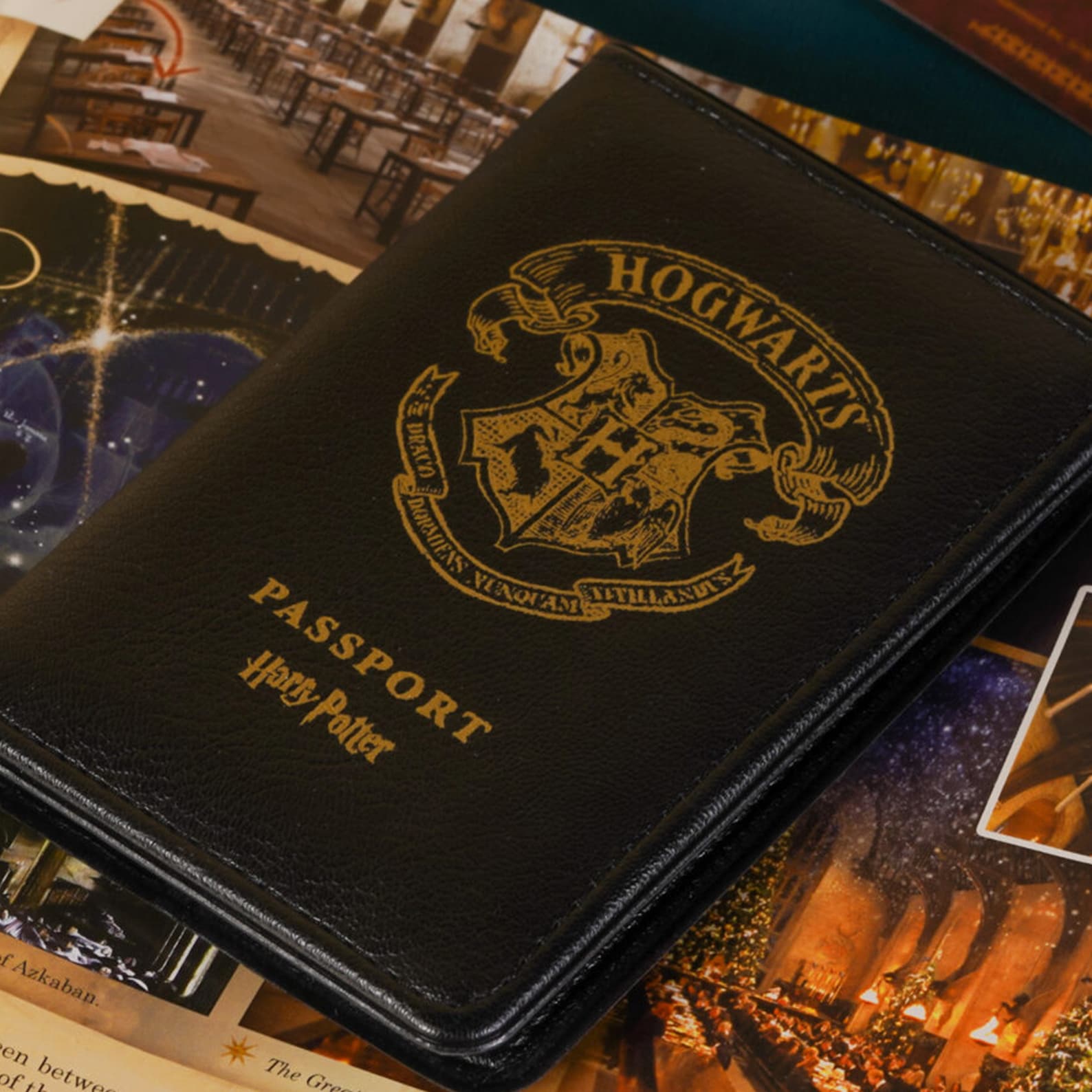 Hogwarts Passport Cover Licensed Leather Passport Cover Etsy