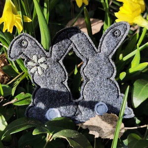 ITH Door Sign Rabbit Hasis Rabbit Shield 10x10