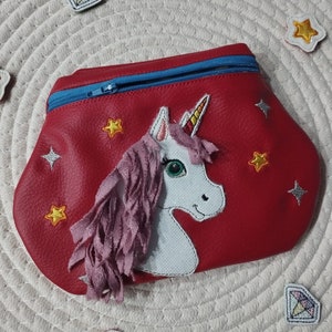3D unicorn embroidery file application with small extras 10x10 13x18 15x25