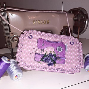 Embroidery file sewing machine with roses 13x18