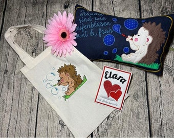 小さなシャボン玉ハリネズミセット フルスティック 10x10 13x18 15x25 とアプリケーション 13x18 15x25