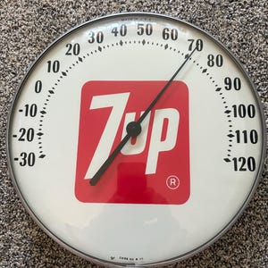 7up Thermometer - Etsy