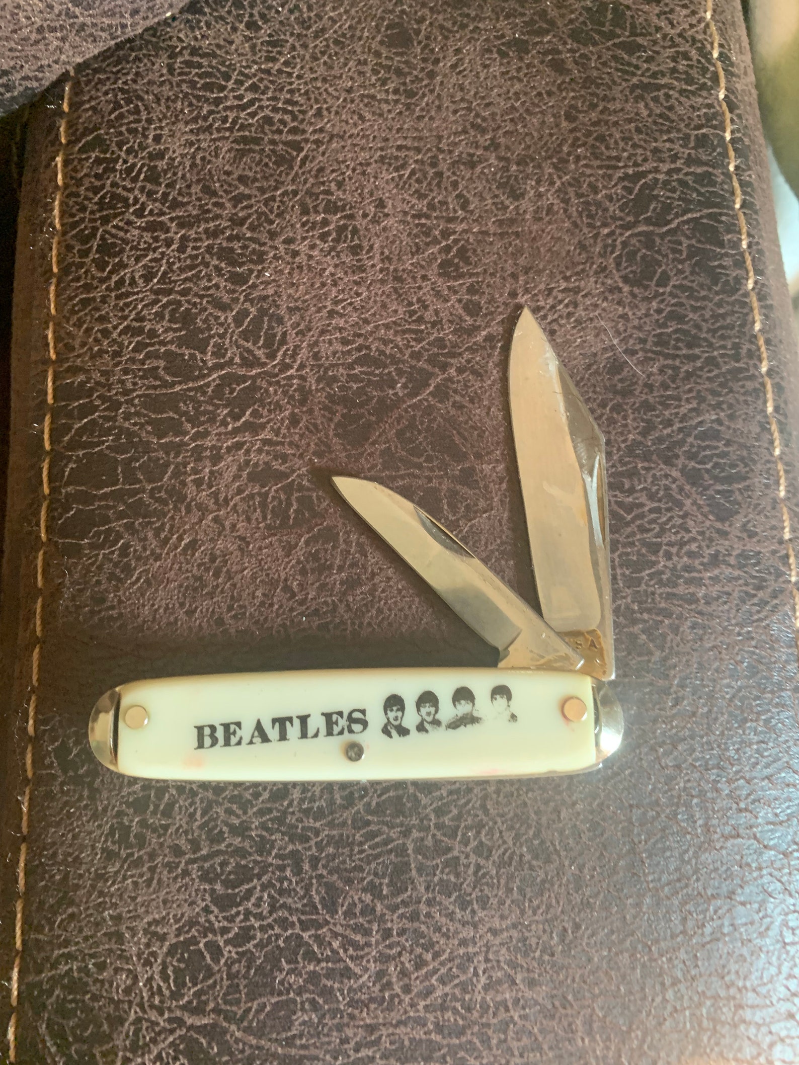 The Beatles Pocket Knife Etsy