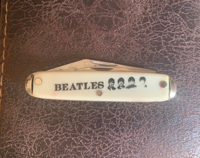 The Beatles Pocket Knife Etsy