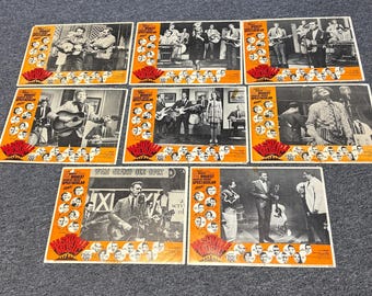 Juego de tarjetas de vestíbulo de la película de música country "Desde Nashville con música"