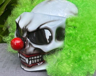 Custom Clown Helmet Skull Motorcycle Helmet 3D Custom Helmet Monster Clown Helmet