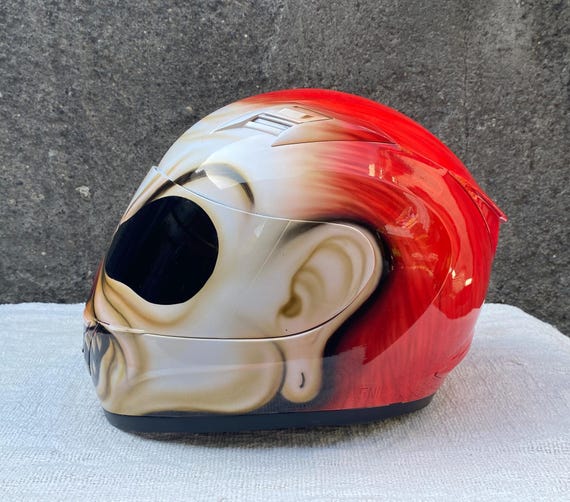 backwards hat style motorcycle helmet BFR Retro Cap Baseball Half Helmet main image 1