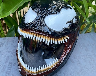 【ブラックスパイダーマン】新品 シンビオート ヴェノム マスク ヘルメット ブラックスパイダーマン】新品 シンビオート ヴェノム マスク