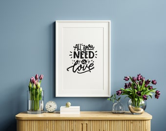 All you need is love - digital file download