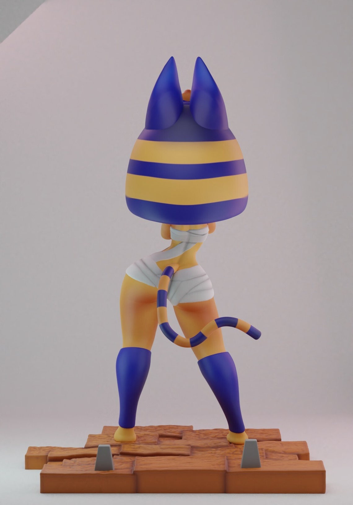 Figure Ankha Animal Crossing Garage Kit Resin Unpainted | Etsy UK