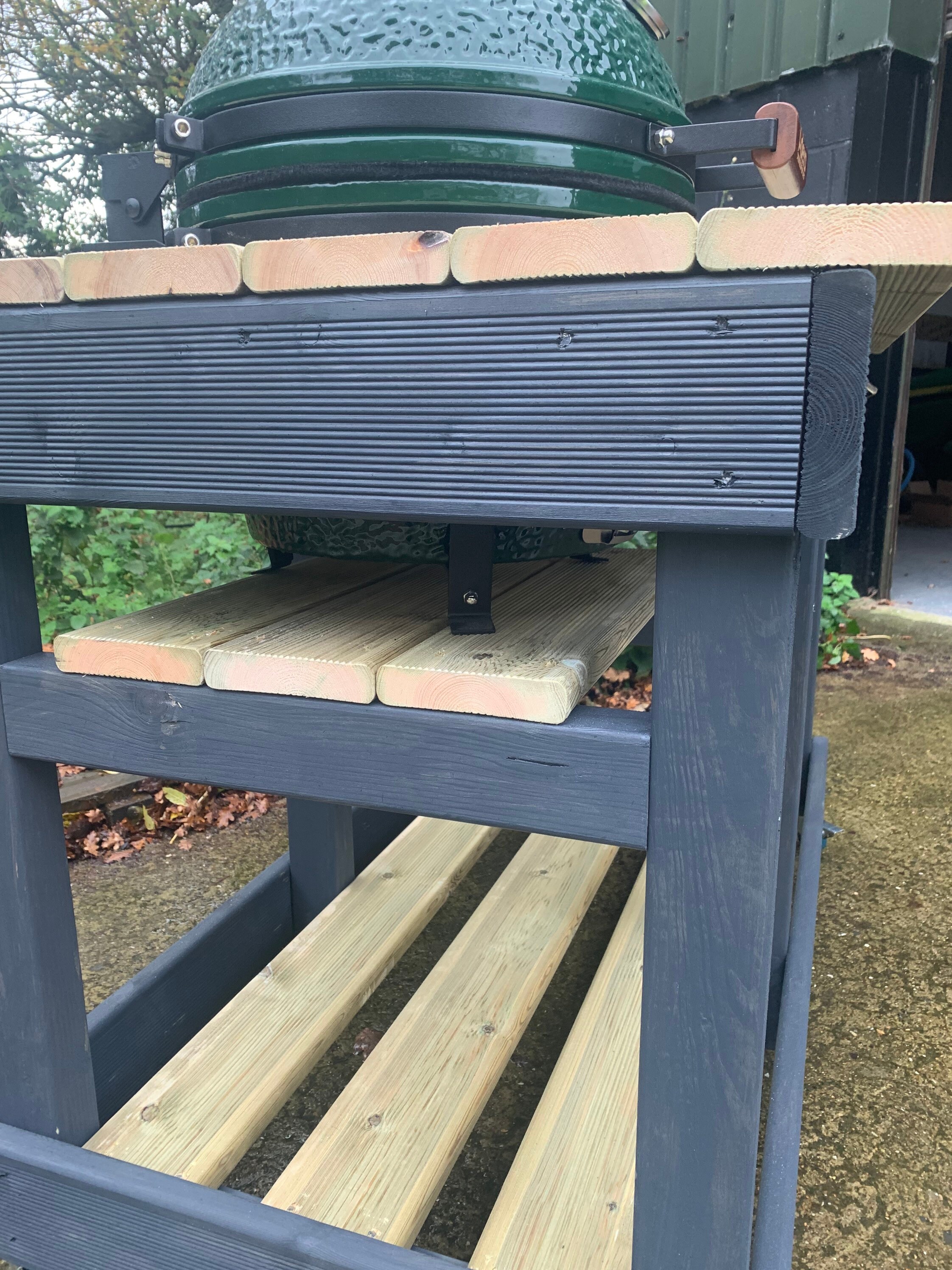 Kamado Grill BBQ Table Etsy UK