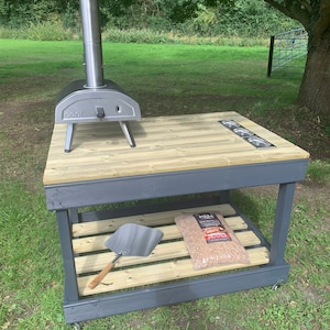 Pizza oven table extra deep - Etsy Polska