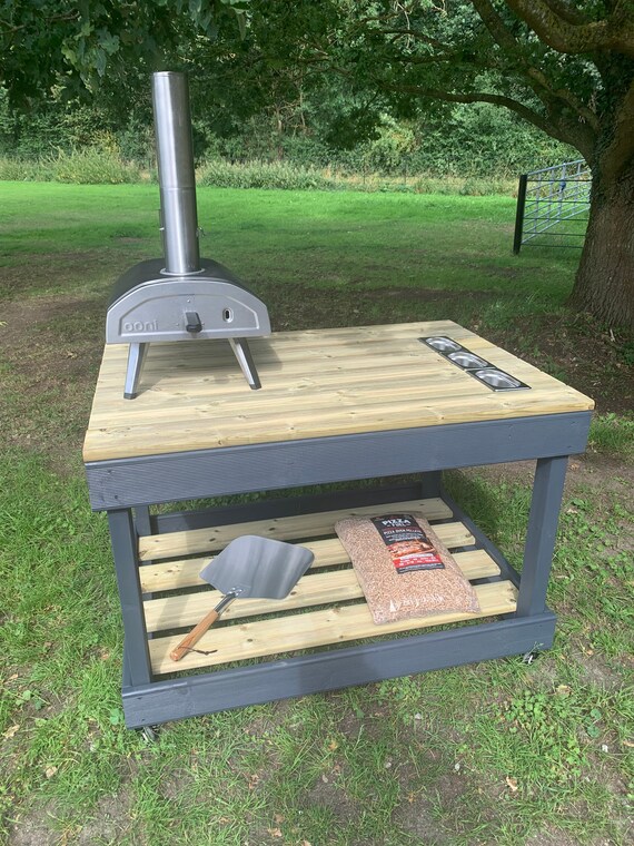 Pizza Oven Table Extra Deep Etsy UK