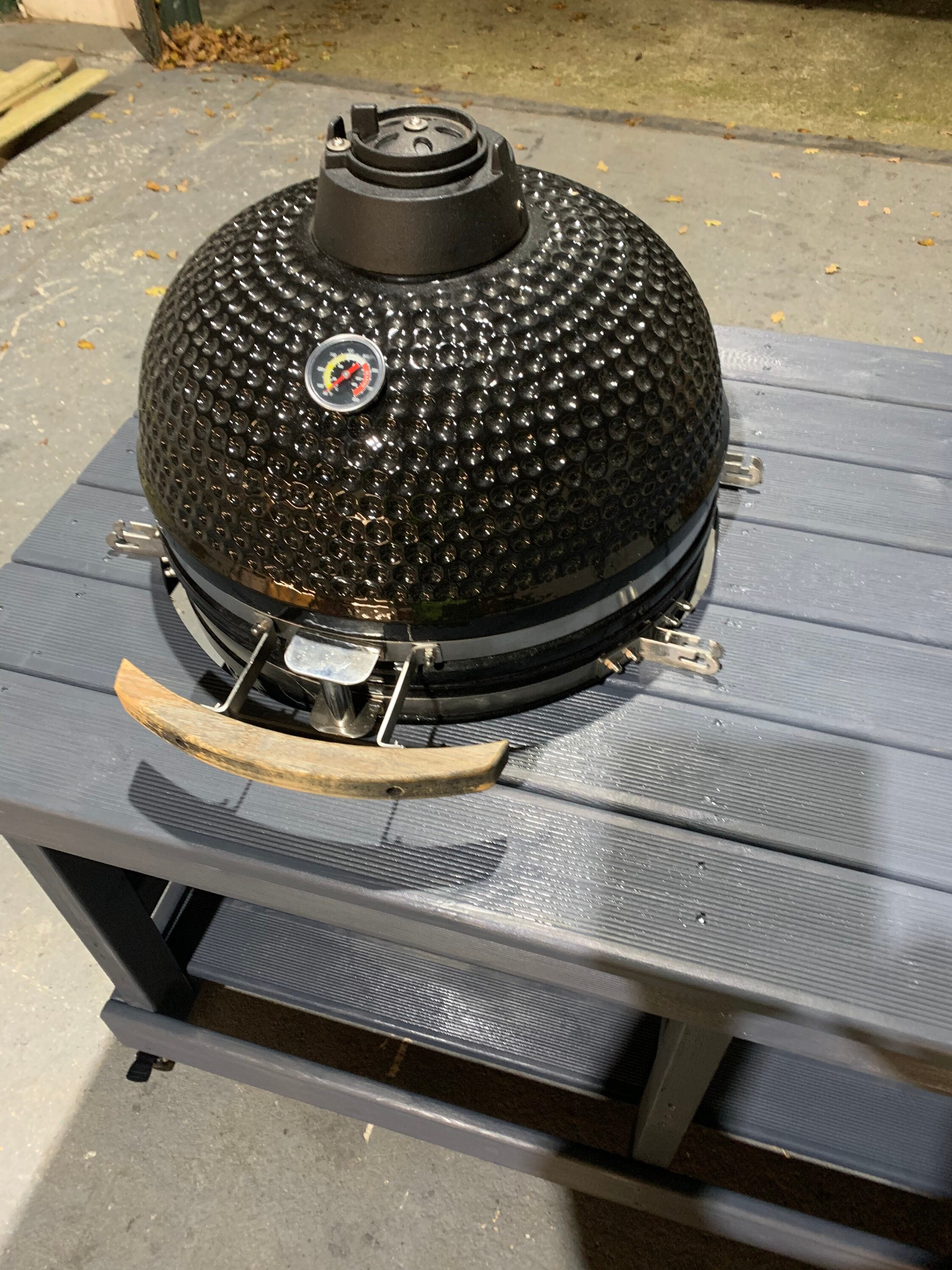 Kamado Grill BBQ Table Etsy UK