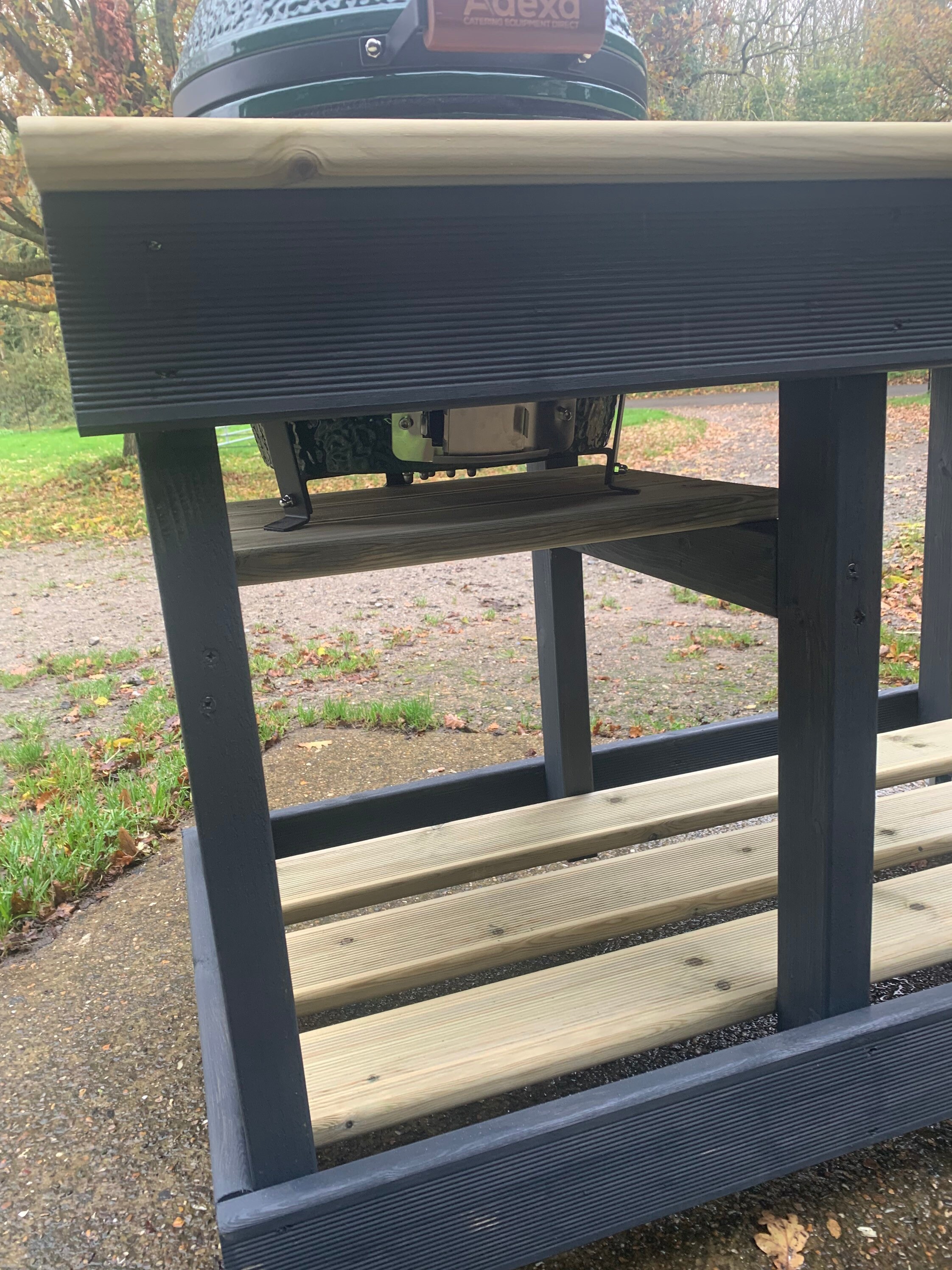 Kamado Grill BBQ Table Etsy UK