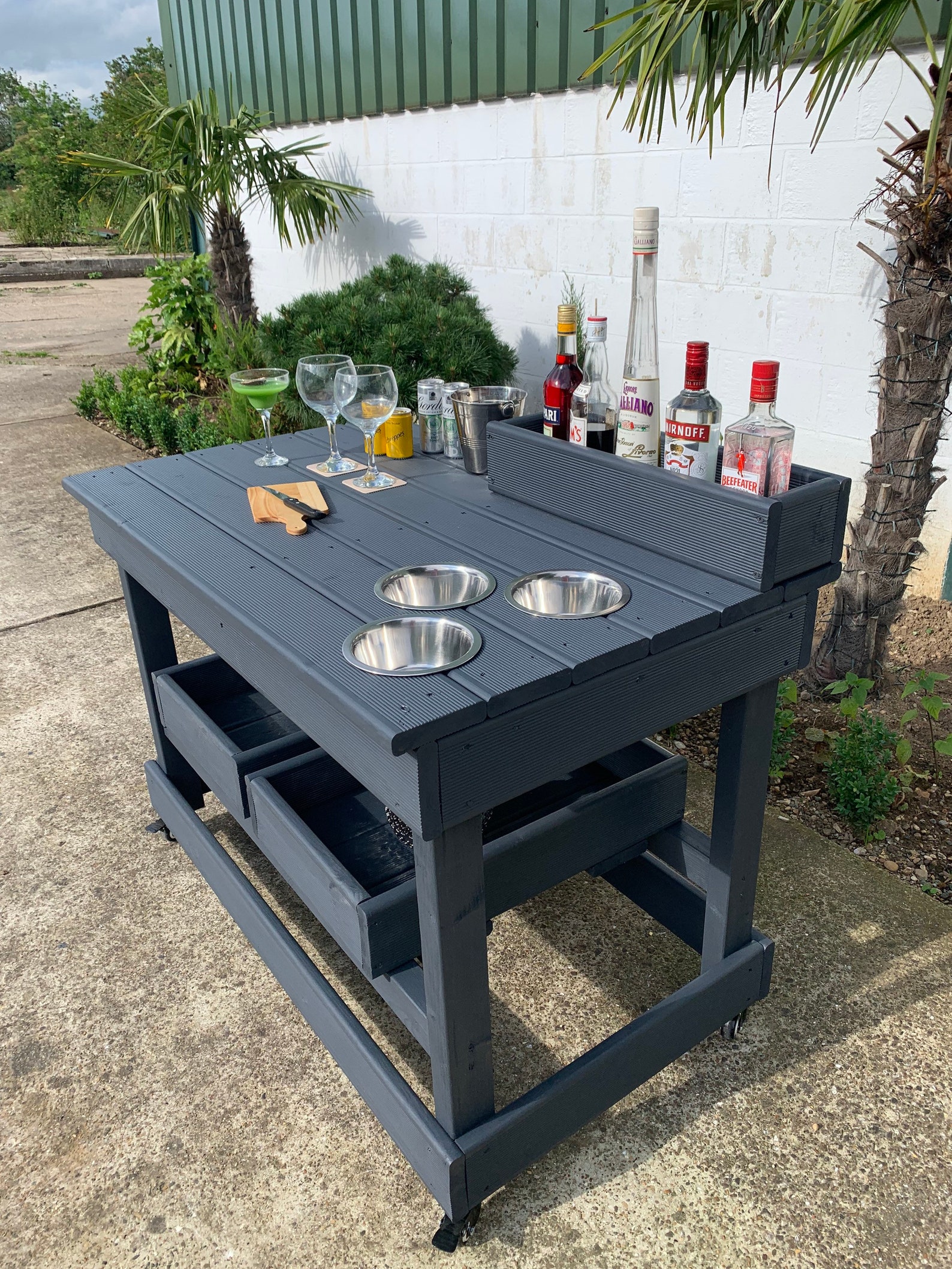 Bar / Snack bar /Pizza bbq table Etsy