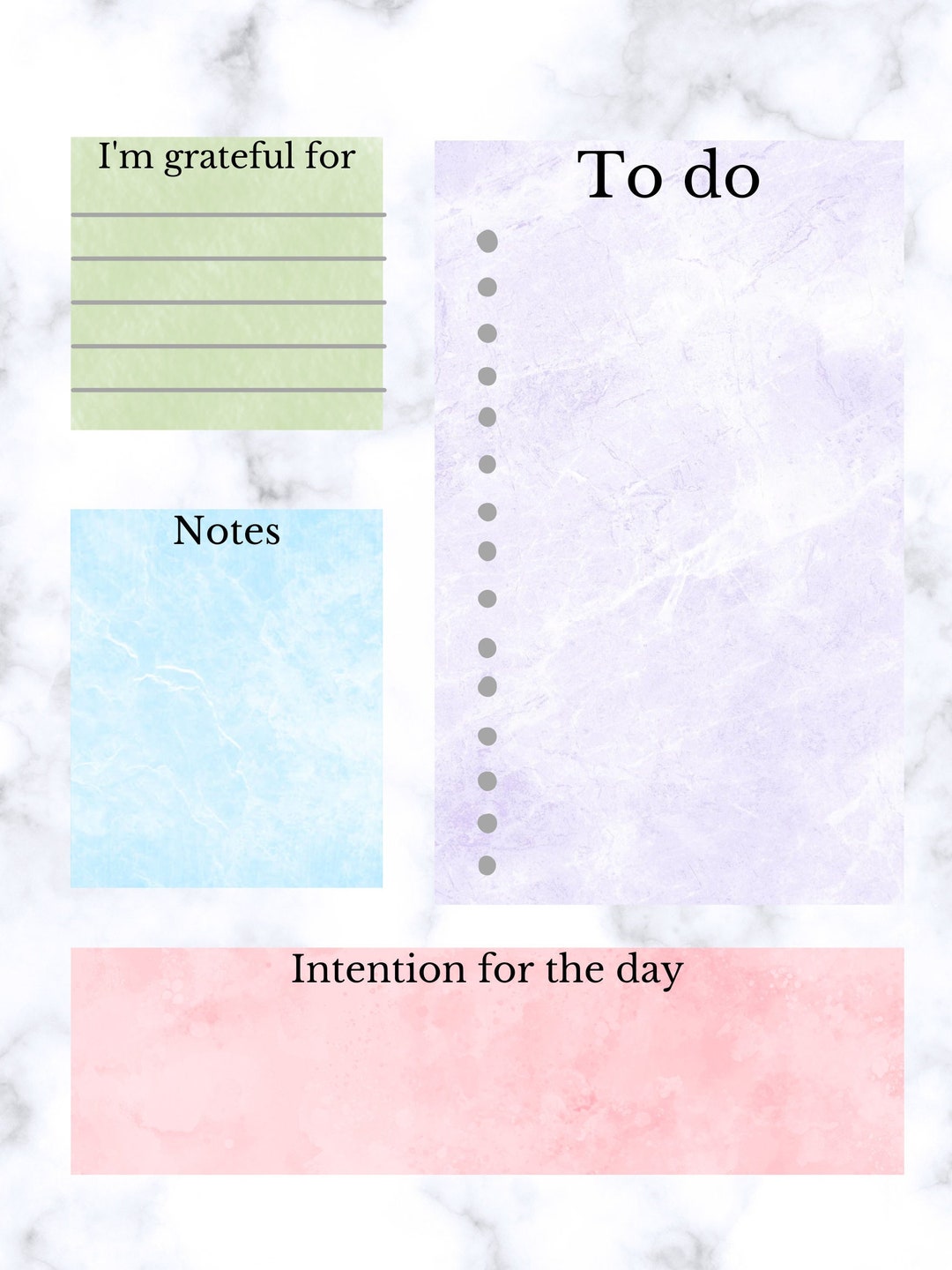 Digital day planner etsy