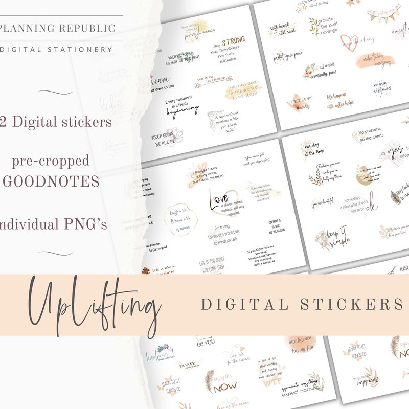 Stickers Quotes - Etsy