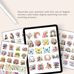 SPRING Goodnotes Stickers |cute Digital Sticker Pack | Stickers ...