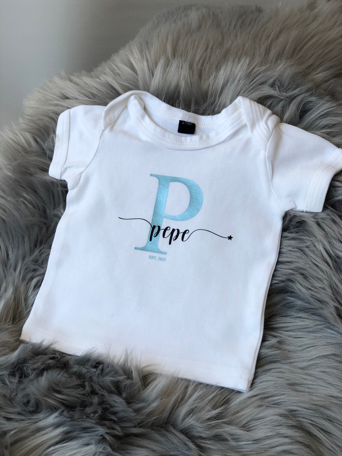 Baby Tshirt personalized with name Etsy