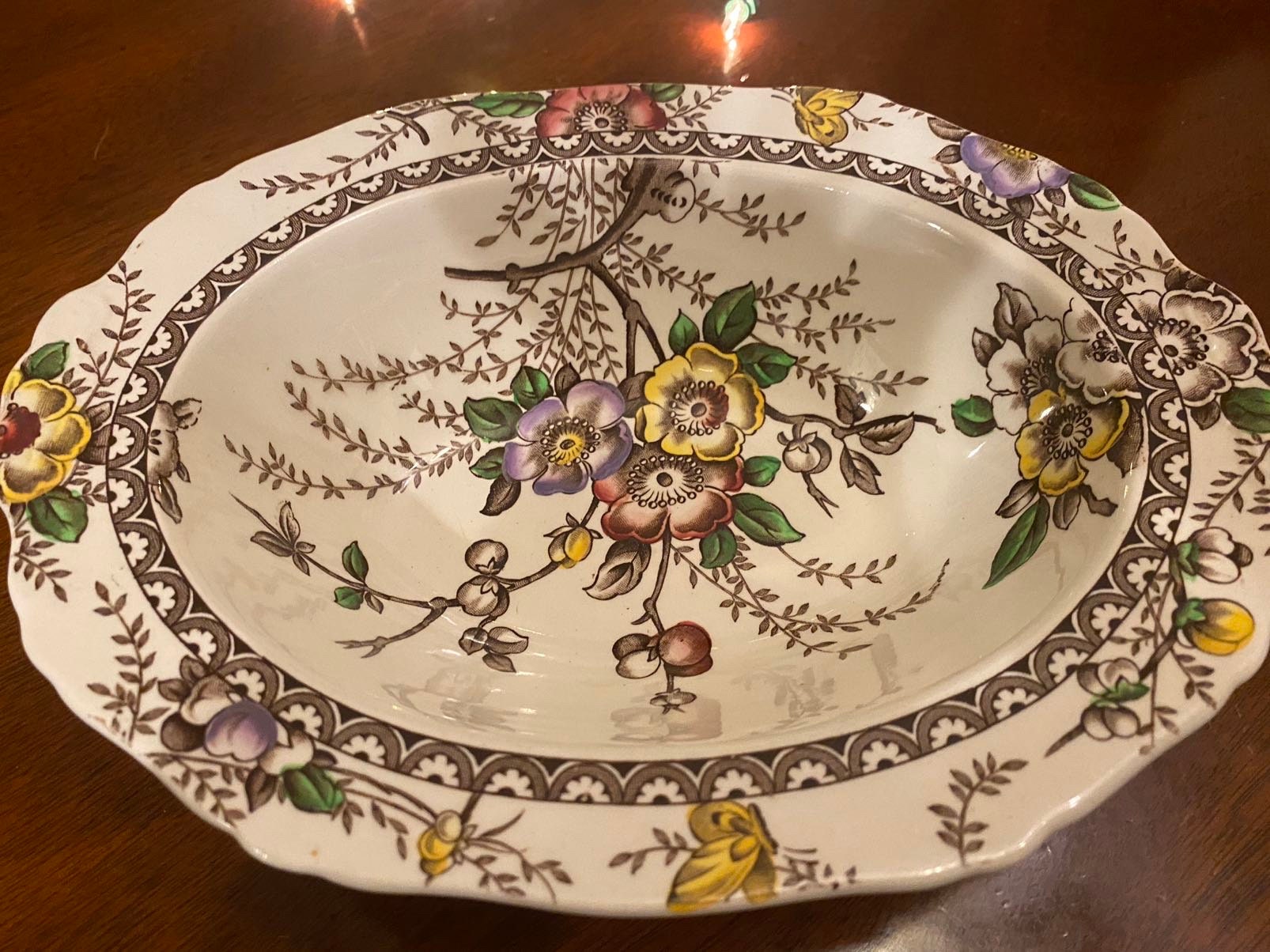 Meakin Medway Oval Vegetable Serving Bowl