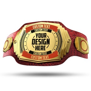 TrophySmack Ultimate 6lb Custom Championship Belt