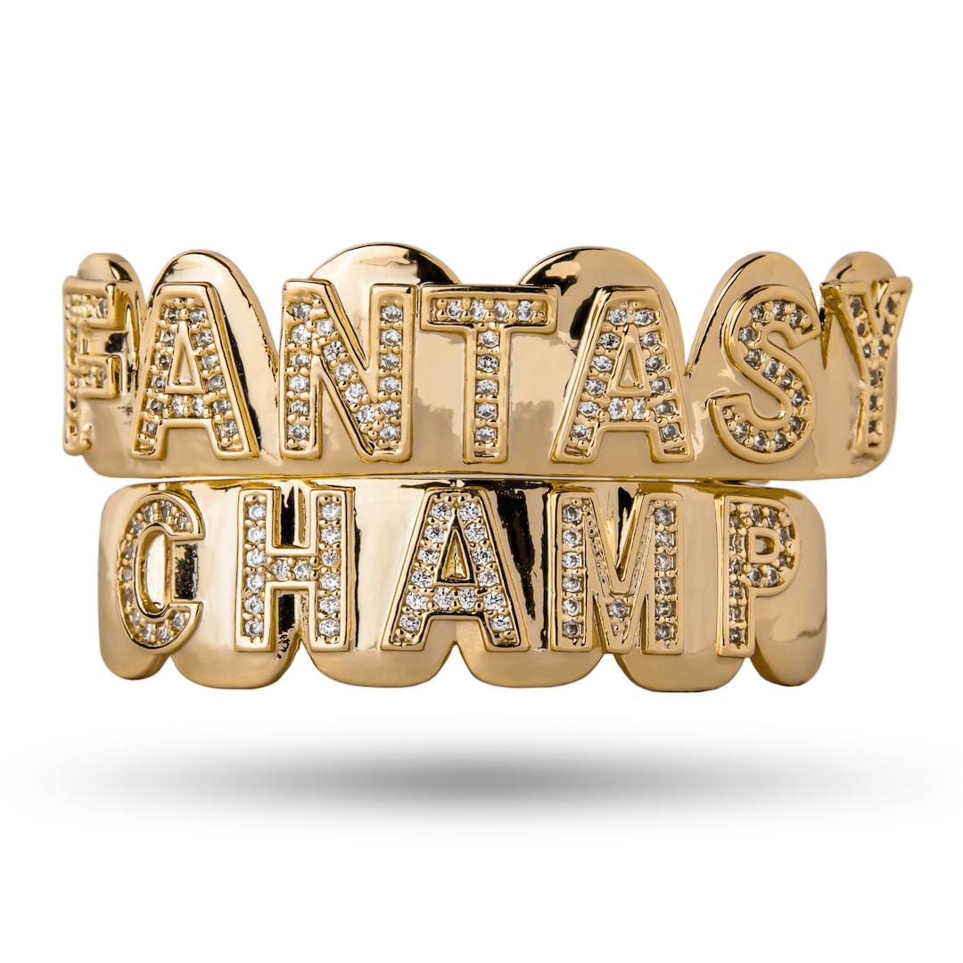 Fantasy Champ Grillz Mouth Grill, Grillz, Mouthpiece, Bling, Custom
