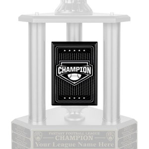 Baseball Trophy Plaque | Champion Plaque, Baseball Perpetual Trophy, Baseball Trophy, Bases, Trophy, Sports, MVP