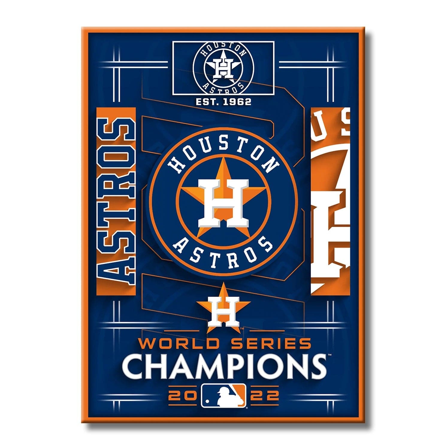Houston Astros Special White Gold 2022 World Series Champions Patch Je