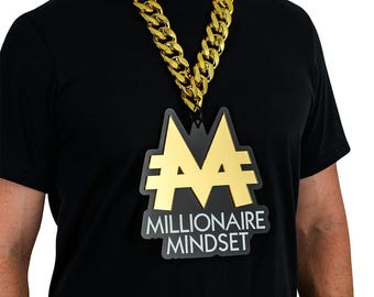 Monopoly Millionaire Mindset Acrylic Chromatic Chain
