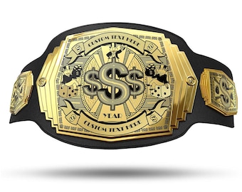 Custom Monopoly 6lb Championship Belt