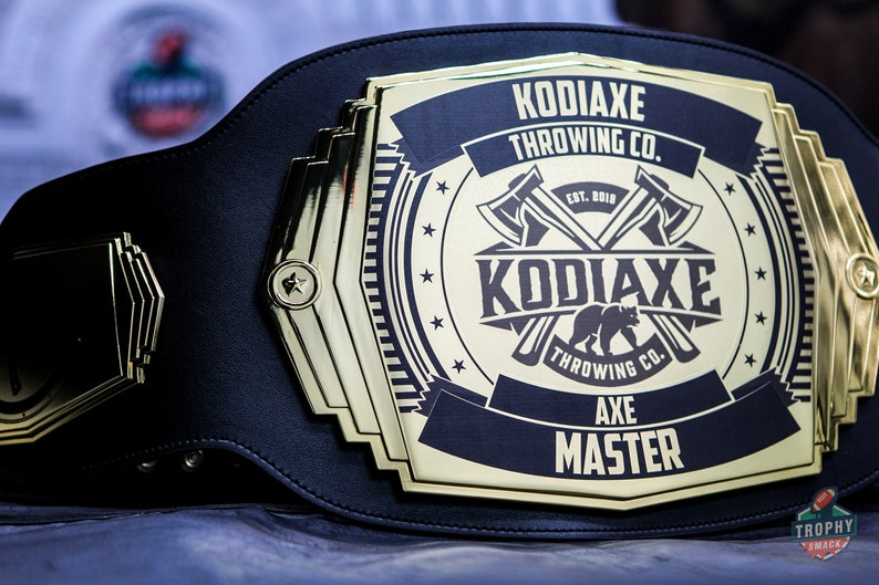 TrophySmack Ultimate 6lb Custom Championship Belt