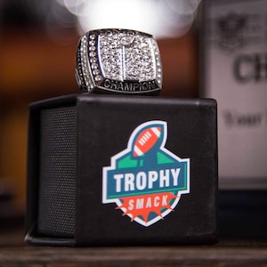 The Bling Ring | High Quality Heavy Duty Steel Ring, FFL Champion , League Winner Award, Man Cave, Bling Ring, Fantasy Football Trophy