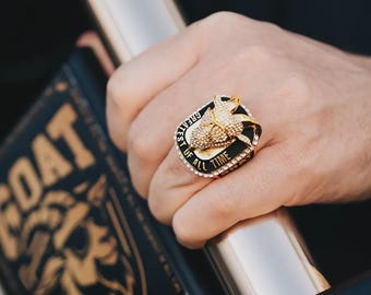 Blinged Out GOAT Championship Ring